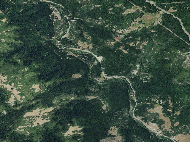 Aerial image of Mad River