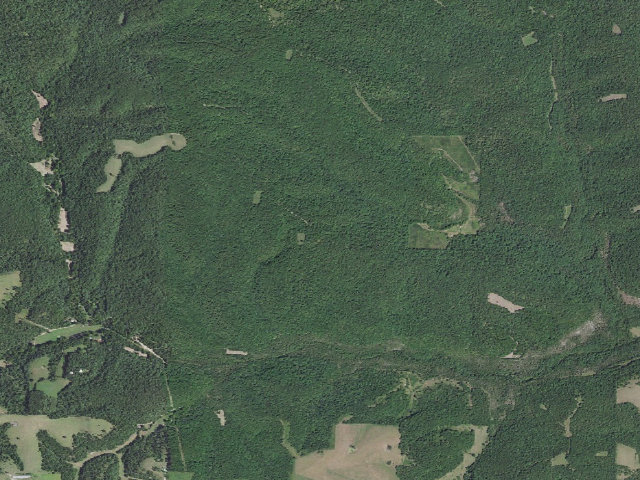 Aerial image of Madison County Camping Area #11