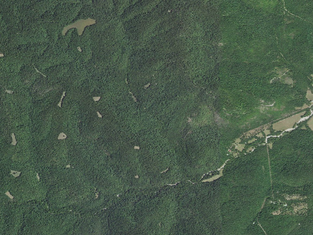 Aerial image of Madison County Camping Area #18