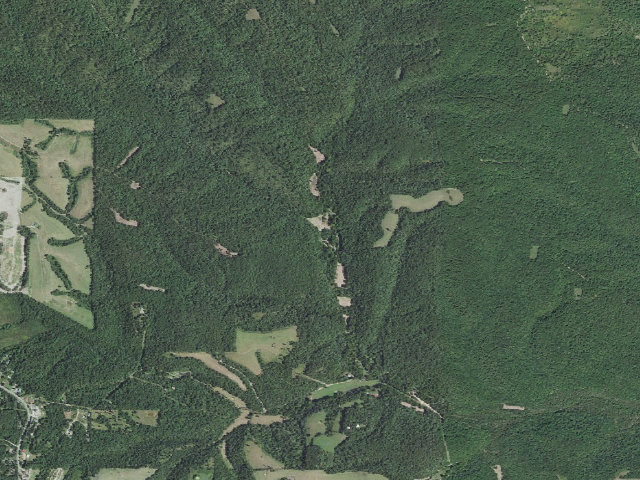 Aerial image of Madison County Camping Area #3