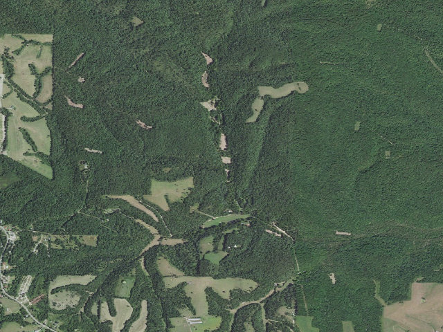 Aerial image of Madison County Camping Area #4