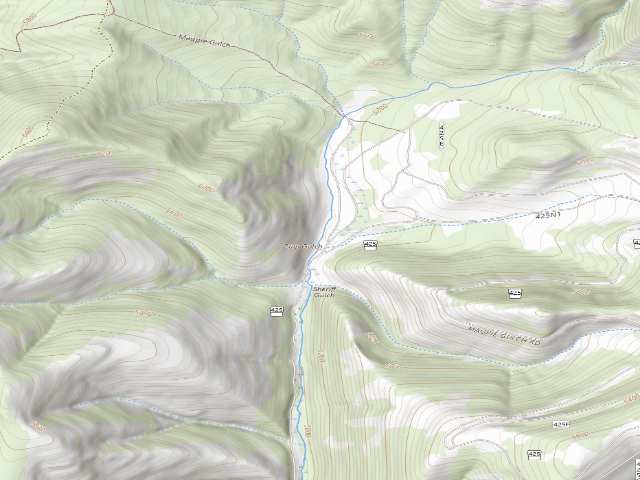 USGS topographic map of Magpie07D