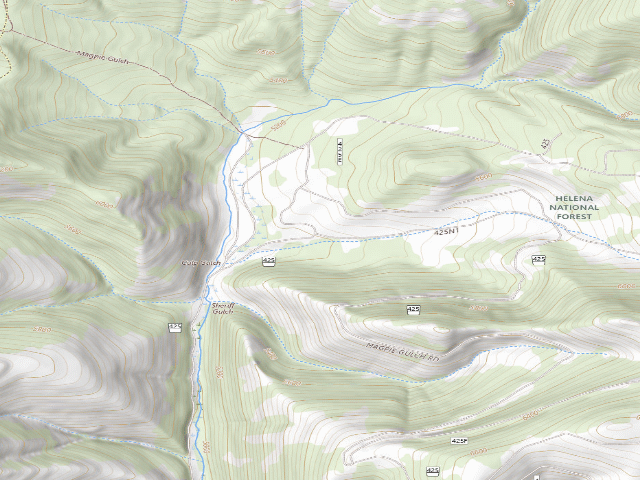 USGS topographic map of Magpie08
