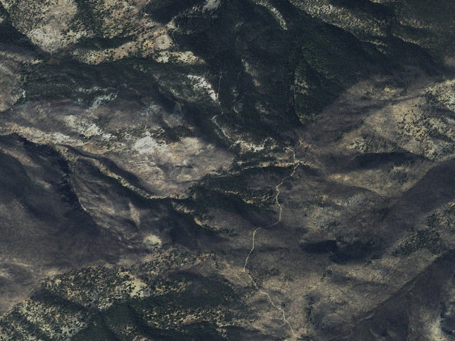 Aerial image of Mahoney Springs Campground
