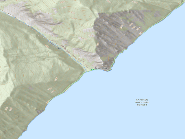 USGS topographic map of Maiden Rock