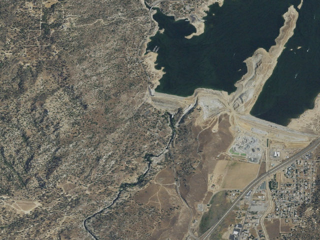 Aerial image of Main Dam