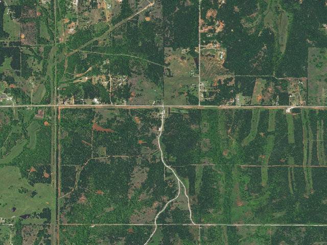 Aerial image of Main Gate (Lexington WMA)