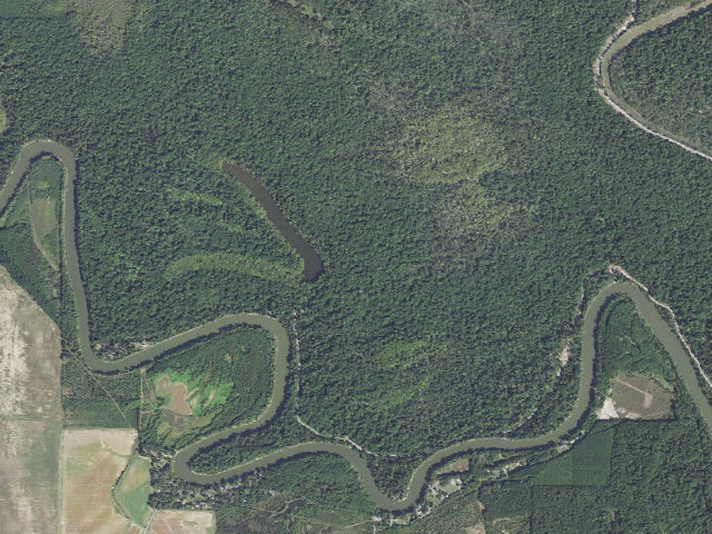Aerial image of Mallard Pond Access Camping Area