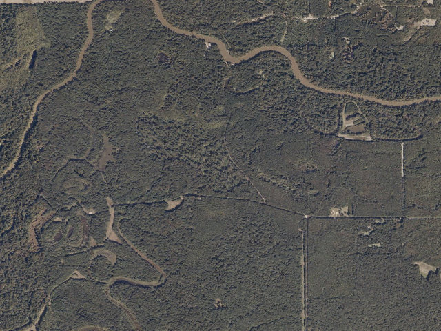 Aerial image of Malmaison WMA camp site 3