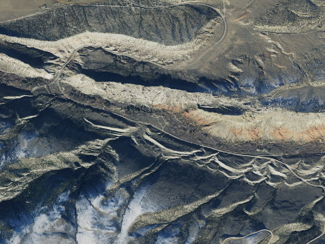 Aerial image of Manns Campground