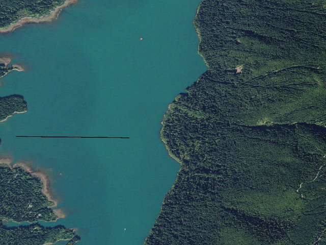 Aerial image of Maple Grove Campsites