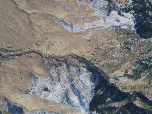 Aerial image of Maple Hollow Rec Site