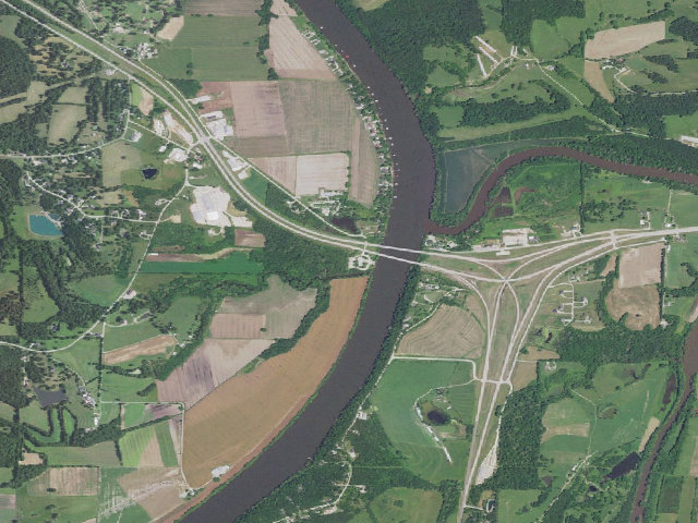 Aerial image of Mari-Osa Access