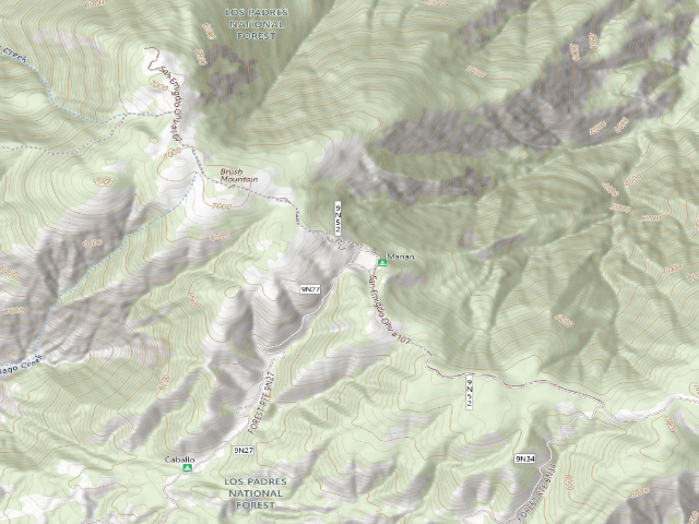 USGS topographic map of Marian