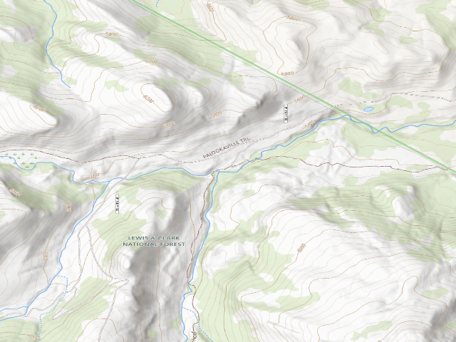 USGS topographic map of Marias/Palookaville