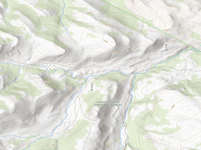 USGS topographic map of Marias/Palookaville