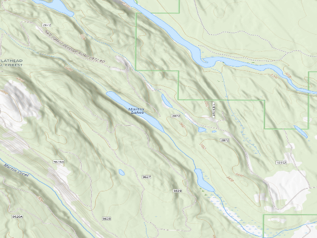 USGS topographic map of Marin Lake Camp 1