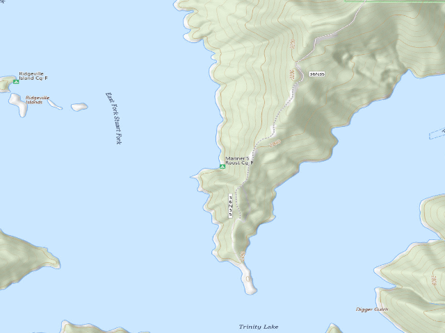 USGS topographic map of Mariner'S Roost Cg-F