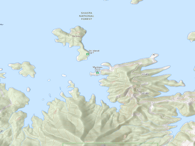 USGS topographic map of Mariners Point Cg-F