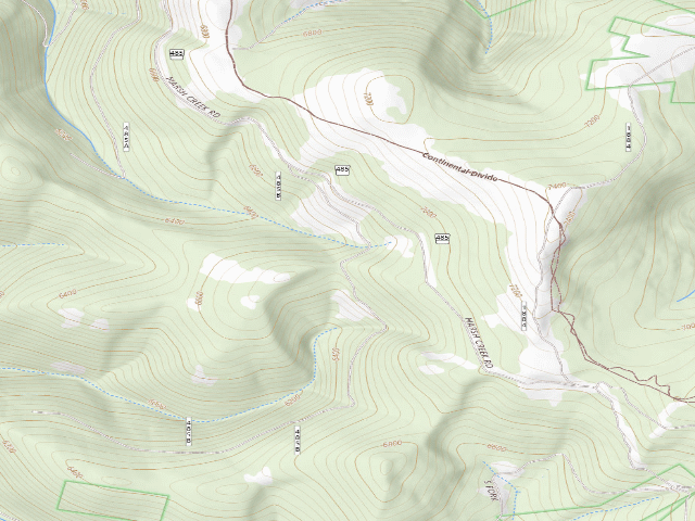 USGS topographic map of Marsh Crk Rd 485-002A