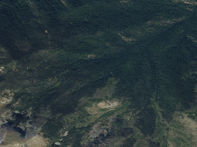 Aerial image of Marshall Mountain Wilderness Study Area