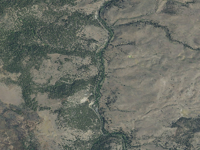 Aerial image of Marster Spring Campground