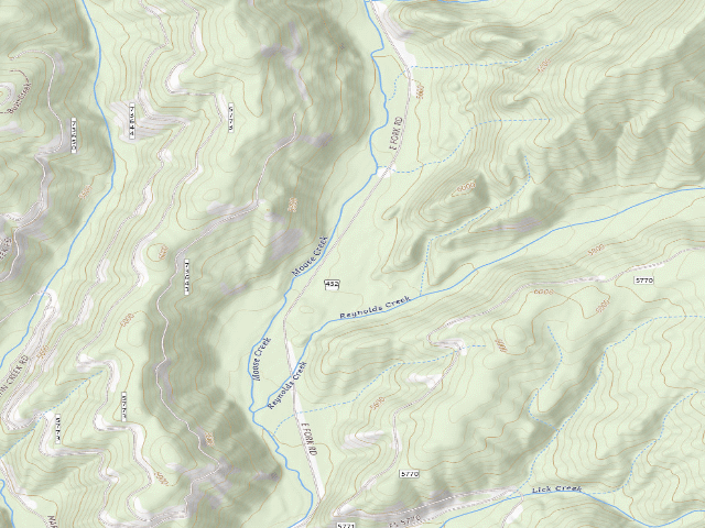 USGS topographic map of Martin-02