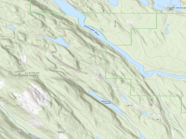 USGS topographic map of Martin-1