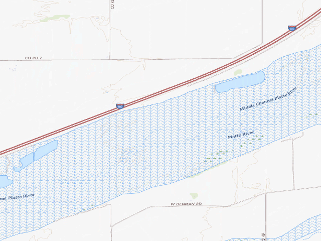 USGS topographic map of Martin's Reach WMA