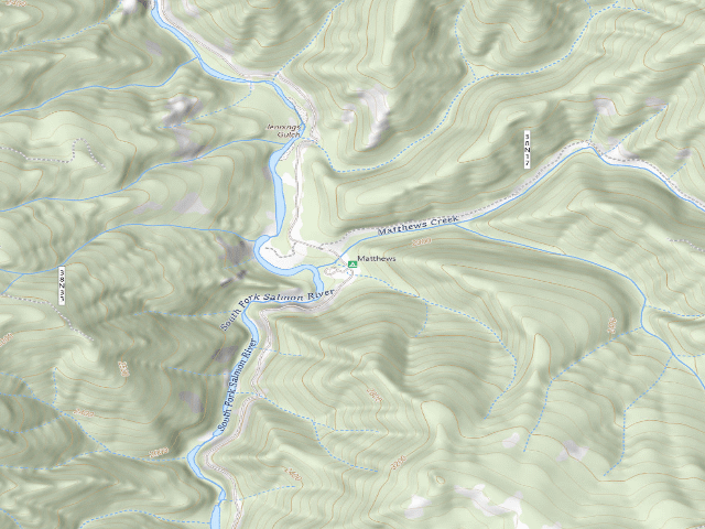 USGS topographic map of Matthews