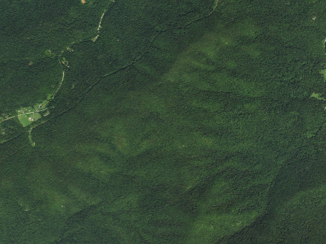 Aerial image of Maupin Field A.T. Shelter