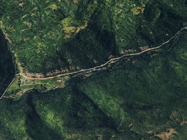 Aerial image of Mavreeso Campground
