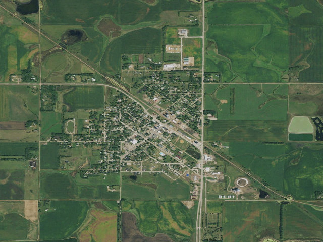 Aerial image of Maxwell Park Campground (Arlington)