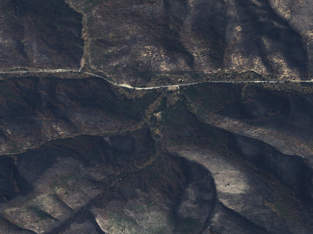 Aerial image of May Creek Campground