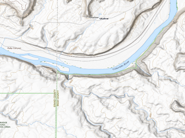 USGS topographic map of May Flats