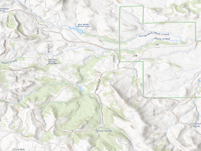 USGS topographic map of Mcclary Rd Loop