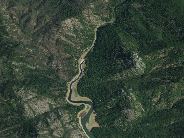 Aerial image of Mccloud Bridge Cg-F
