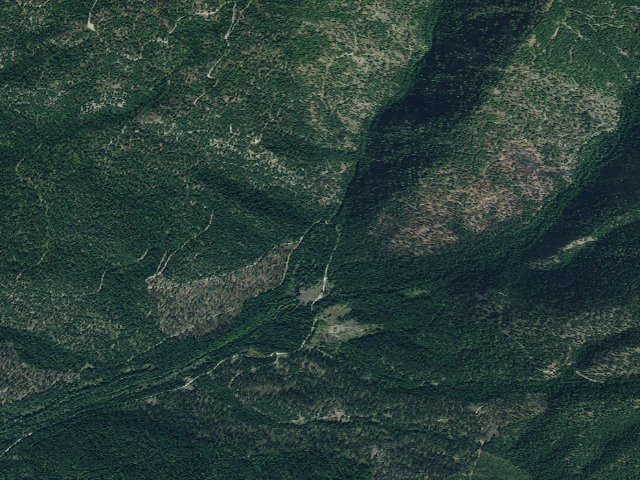 Aerial image of Mccormick Creek