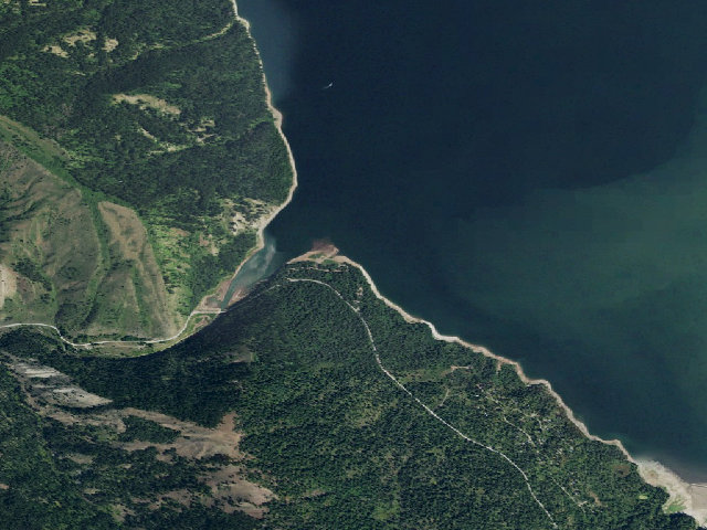 Aerial image of Mccoy Creek
