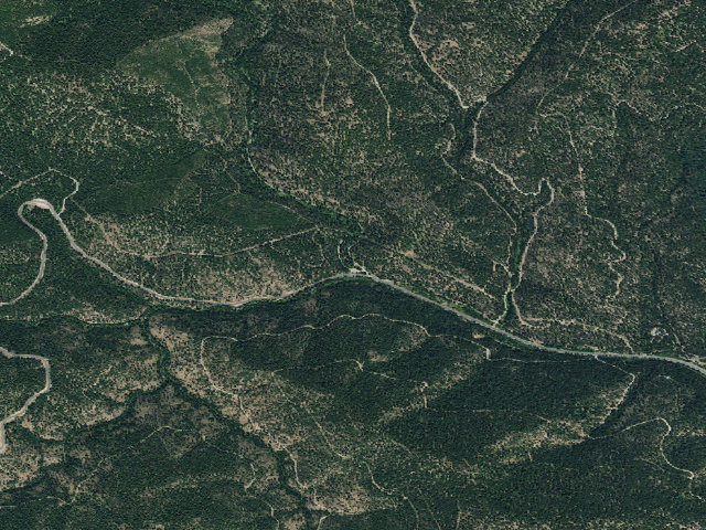 Aerial image of Mccully Forks Campground