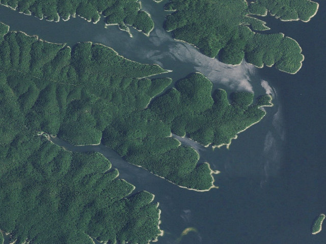 Aerial image of McCurtain County