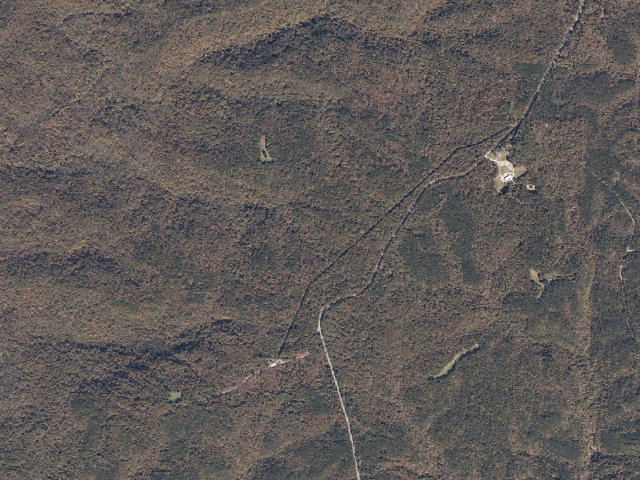 Aerial image of McDougle Camp