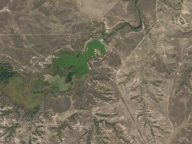 Aerial image of Mcdowell Campground
