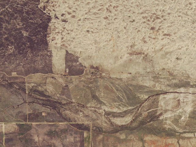 Aerial image of McFarland Unit Camp (Beaver River WMA)