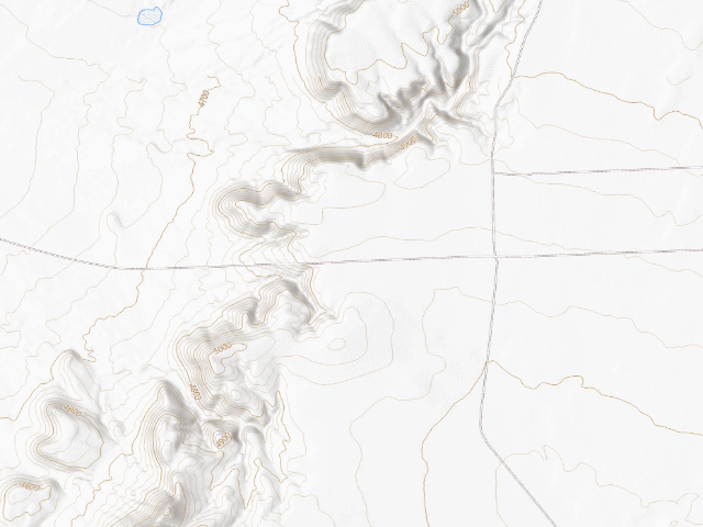 USGS topographic map of Mcgregor Range