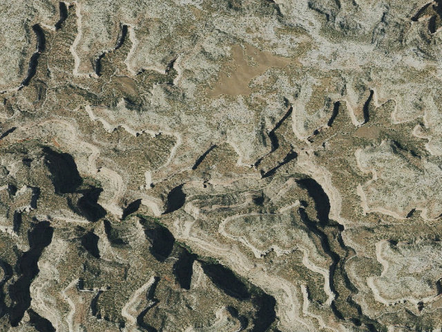 Aerial image of Mcinnis Canyons National Conservation Area