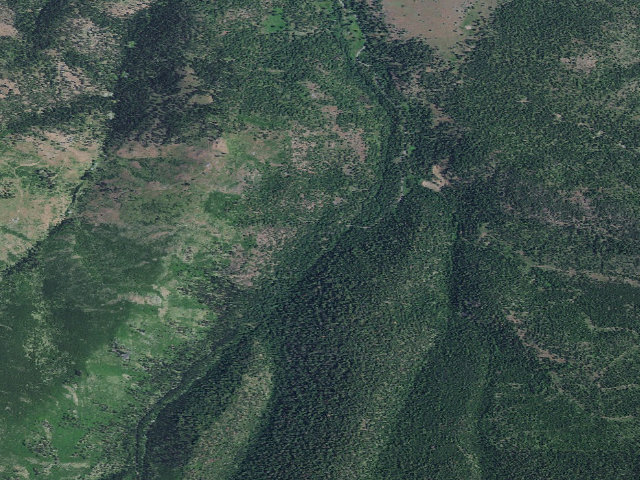 Aerial image of Mcnaughton Spring