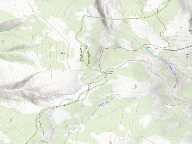 USGS topographic map of Meadow-01
