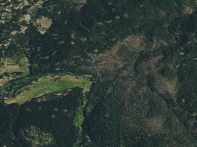 Aerial image of Meadow Camp
