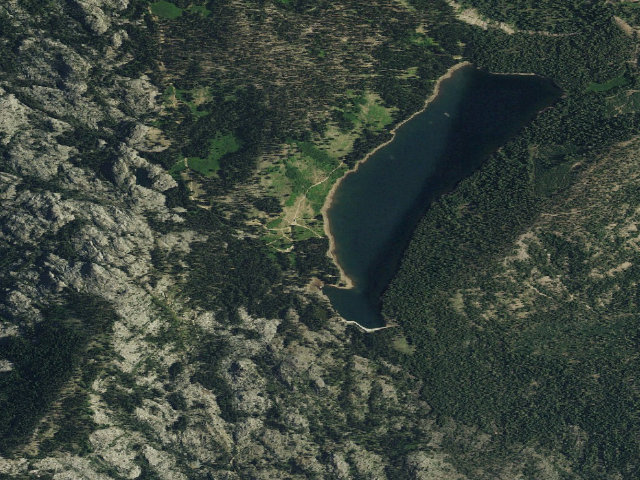 Aerial image of Meadow Lake